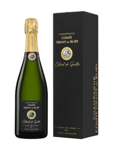 Bouteille Champagne avec son coffret cadeau